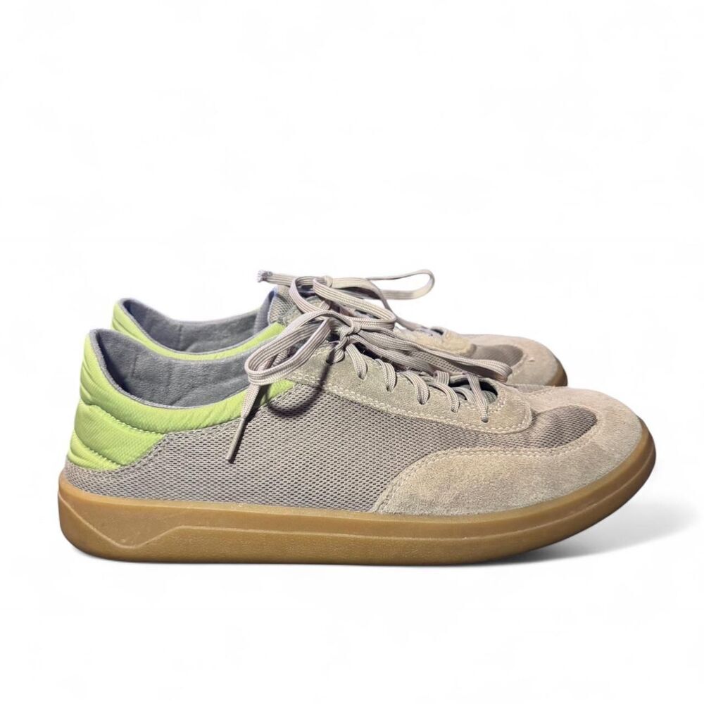 OluKai Punini Sneakers Mens 10.5 Clay Lemon Grass Casual Lace Up Shoes